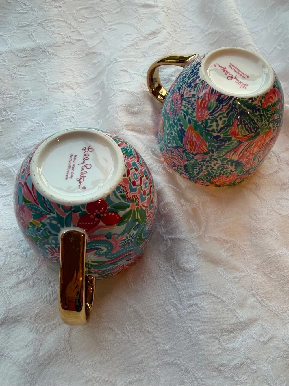 Two Lilly Pulitzer Mugs